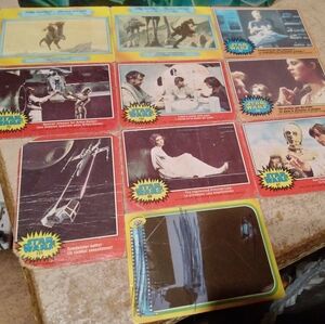Starwars empire strikes back  1977 year  filming set of 10 cards